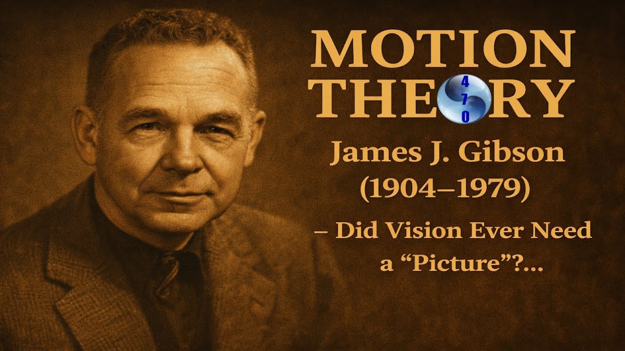James J. Gibson (1904–1979) — Did Vision Ever Need a “Picture”?