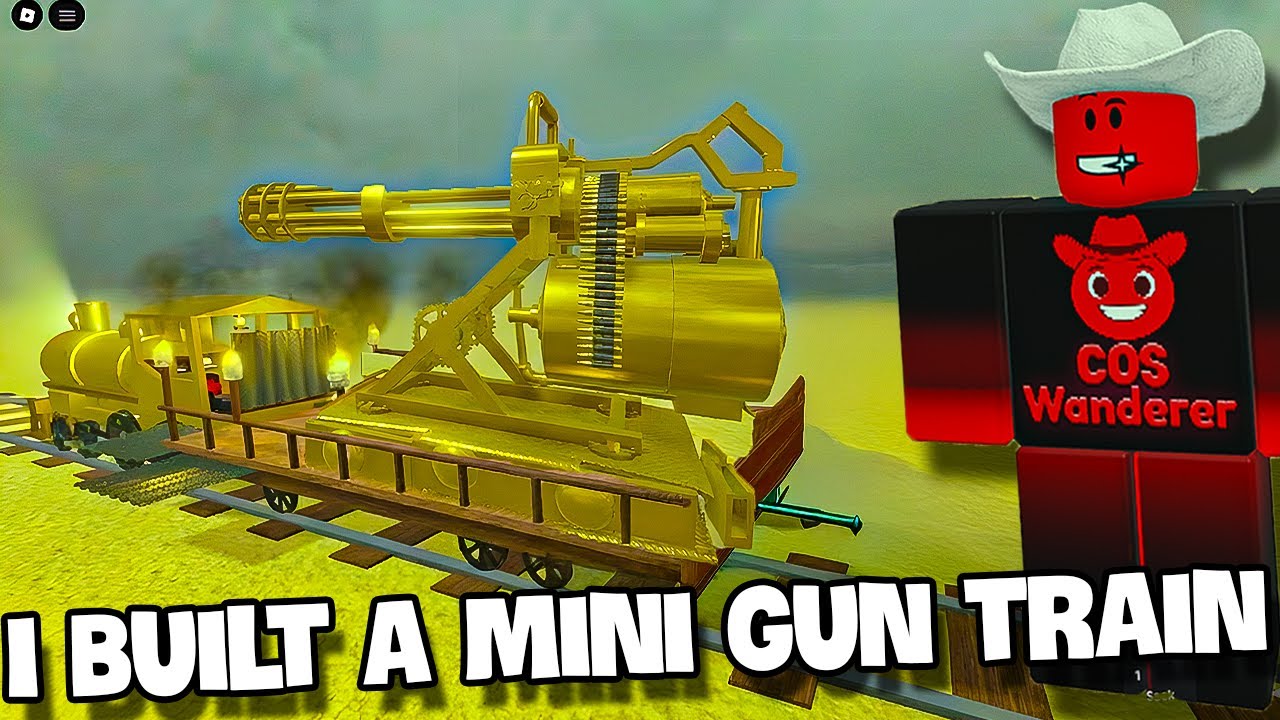 Я построил УНИКАЛЬНЫЙ поезд с миниганом в Dead Rails!