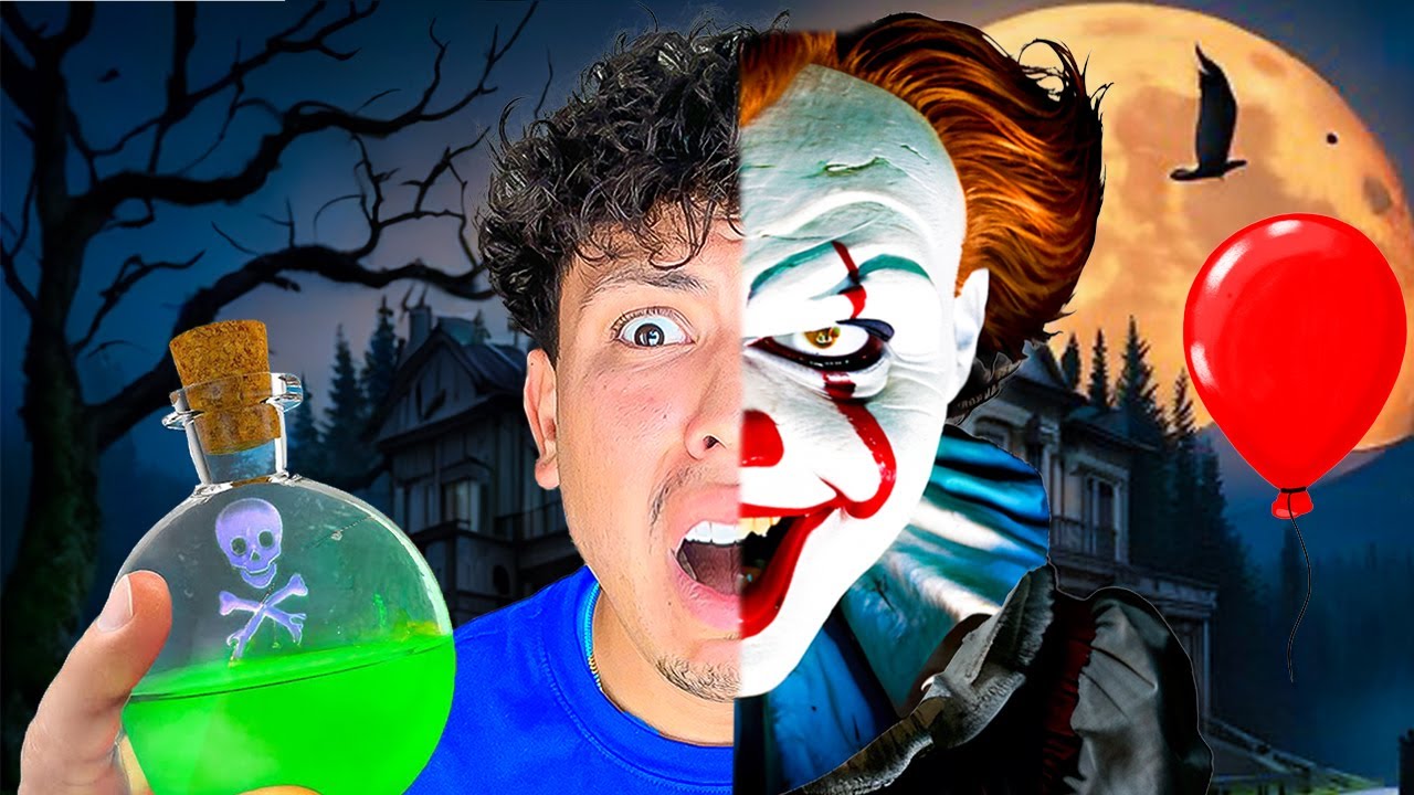 HE TURNED INTO PENNYWISE