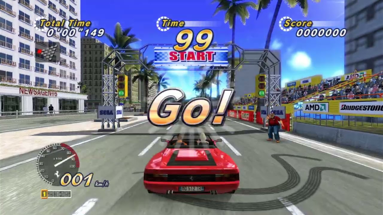 OutRun 2 SP Online Arcade PS3 - 1080p
