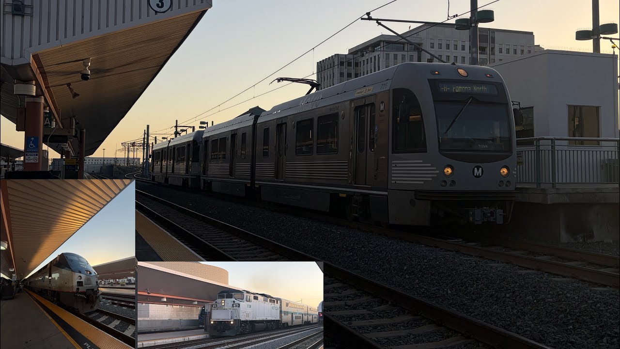 Metro,Amtrak,and Metrolink action in LA,Union,willowbrook, and more! 1/31/26