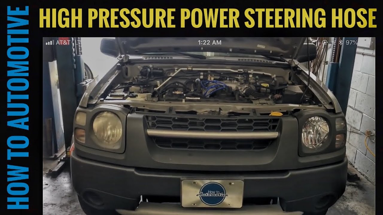 How To Replace A High Pressure Power Steering Hose On A Nissan Xterra