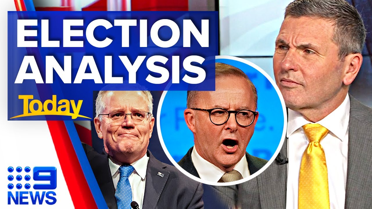 ‘An absolute rejection of the Morrison government’: Uhlmann reacts to election | 9 News Australia