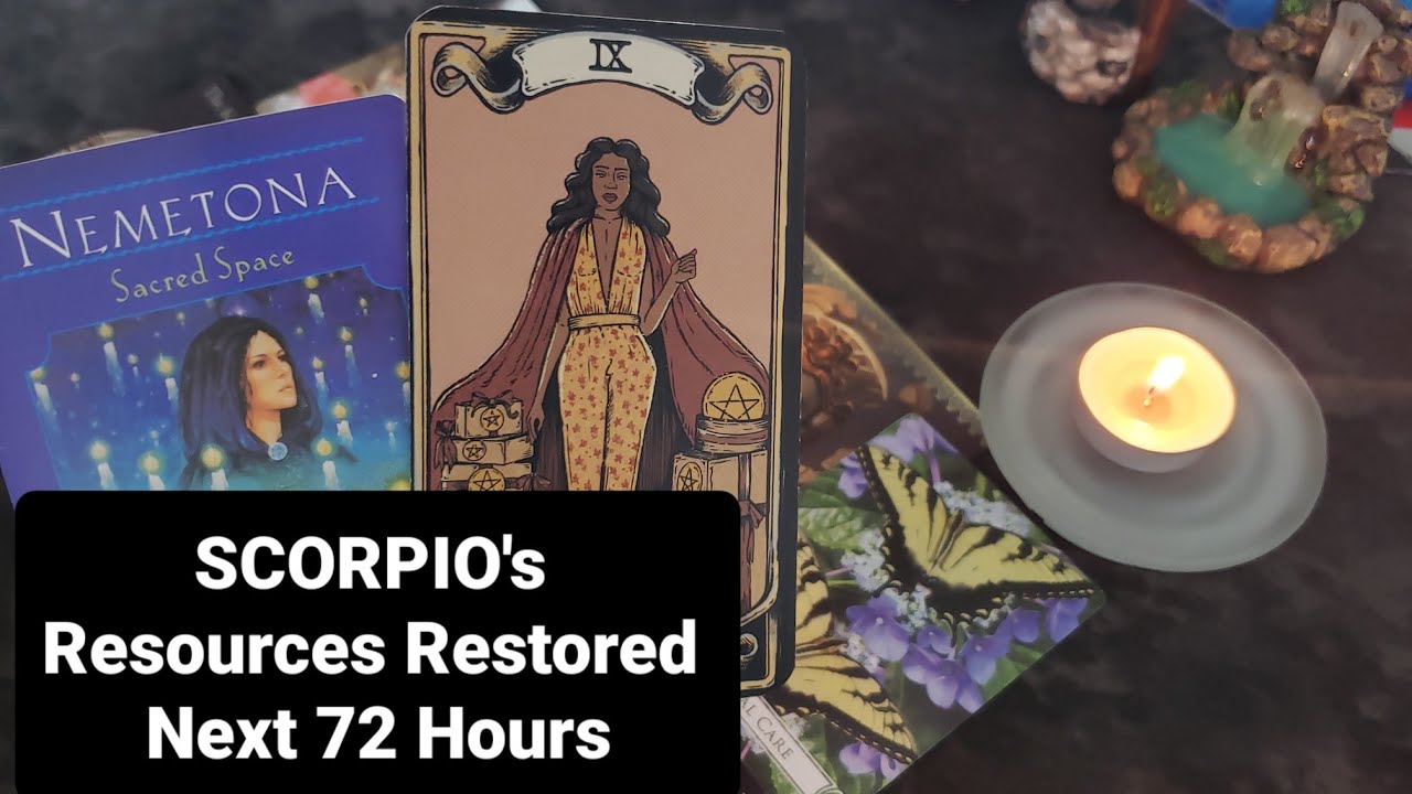 Resources RESTORED! 🤑 Scorpio Next 72 Hours [Scorpio Wealth Code] Episode 4