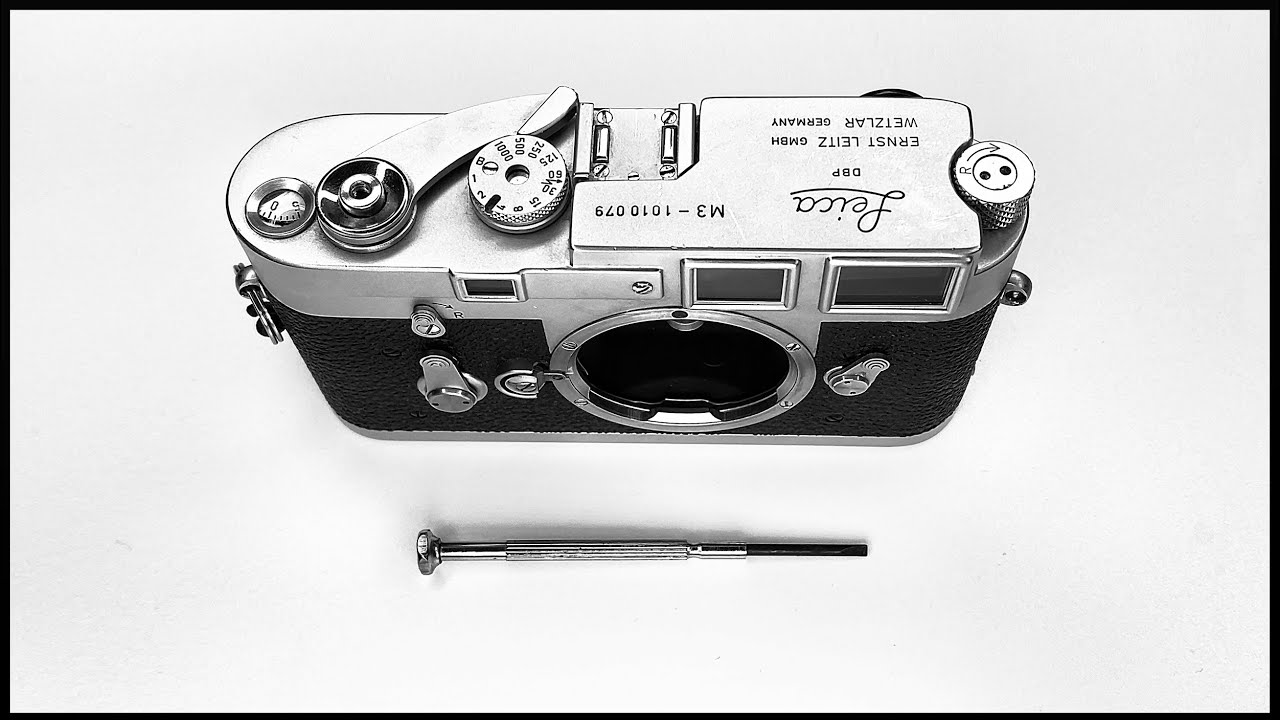 🔴 Fix Your OWN Leica! (EASY!)  |  Leica M3 Rangefinder Calibration + M2, M6, M4-P