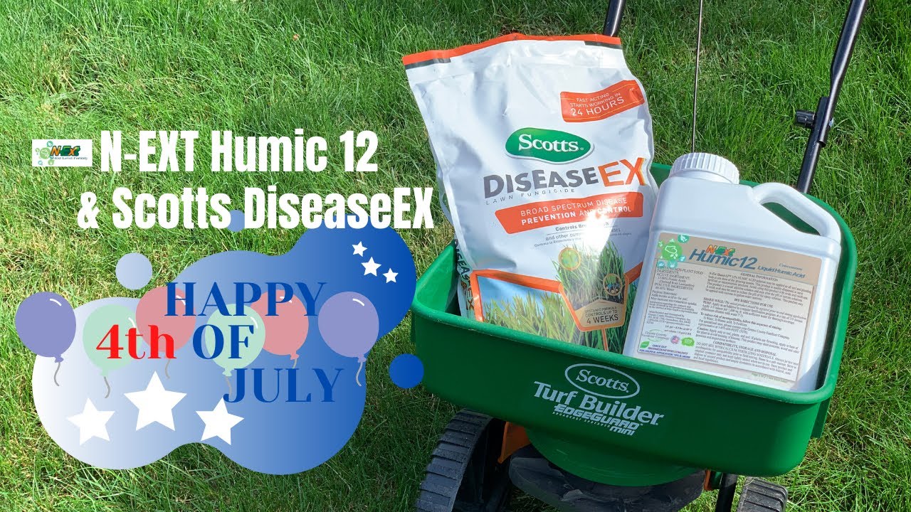 Apply Humic12 & Scotts DiseaseEX | N-Ext Bio Stimulant