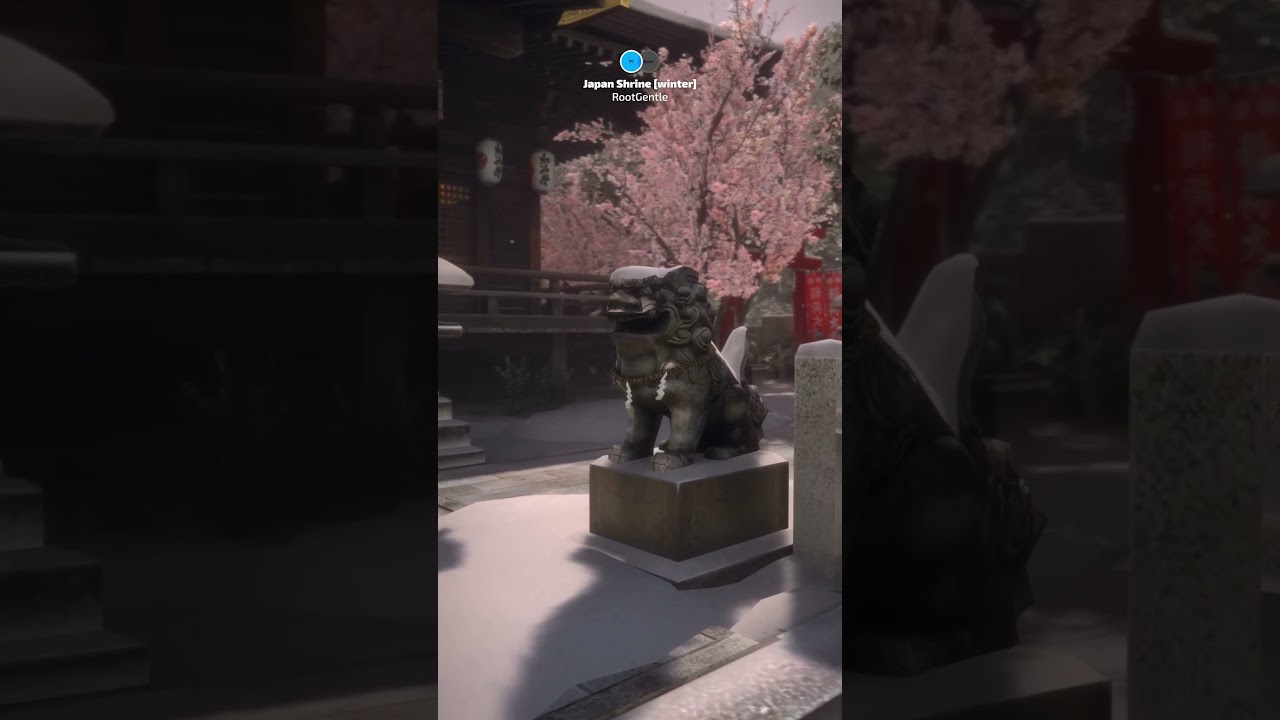 Experience Japan in VRChat! #VRChat #JapanShrine #Japan #metaverse