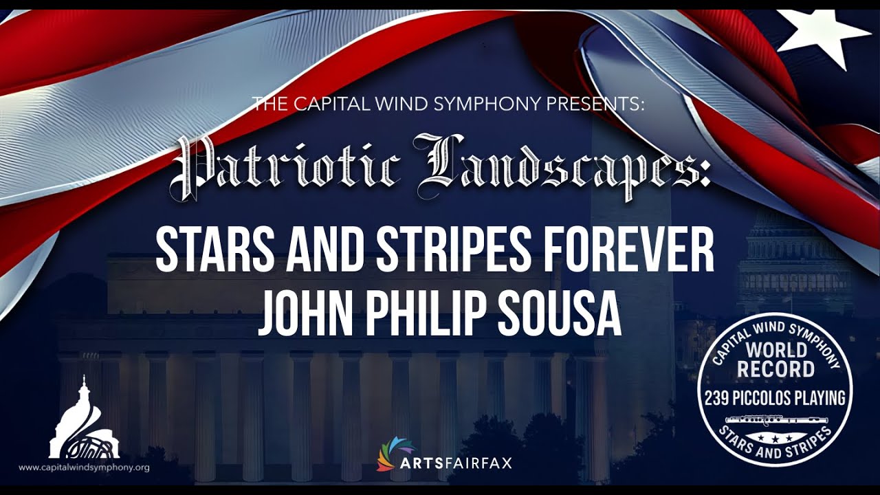 Stars and Stripes Forever | John Philip Sousa (World Record Breaking Video)