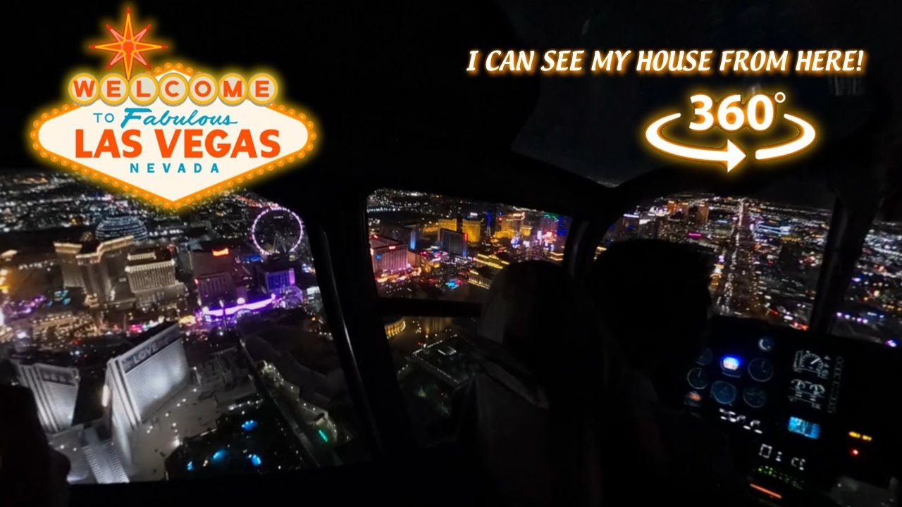 Las Vegas: Helicopter Tour [360 VR]