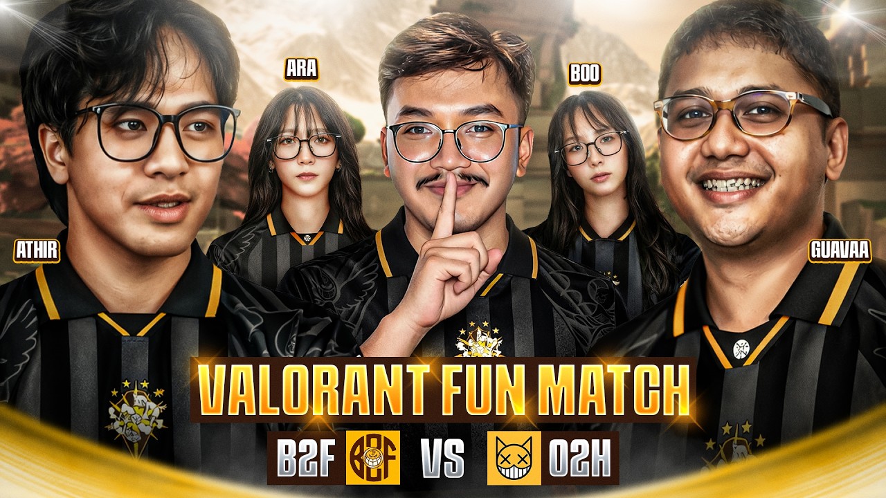 FUN MATCH VALORANT VS 02H LANGSUNG KITA KASIH MODE F0rsade