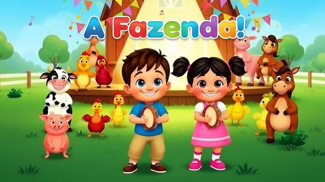 MÚSICA INFANTIL- A FANZENDA - PT-PT