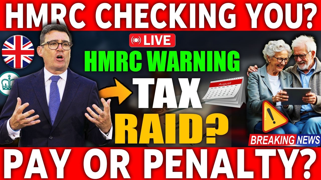 🔴 LIVE: HMRC Tax Update for UK Pensioners | What You Need to Know NOW | July/August 2026