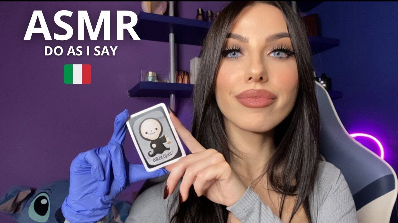 ASMR - SEGUI LE MIE ISTRUZIONI PER DORMIRE + FOCUS TEST
