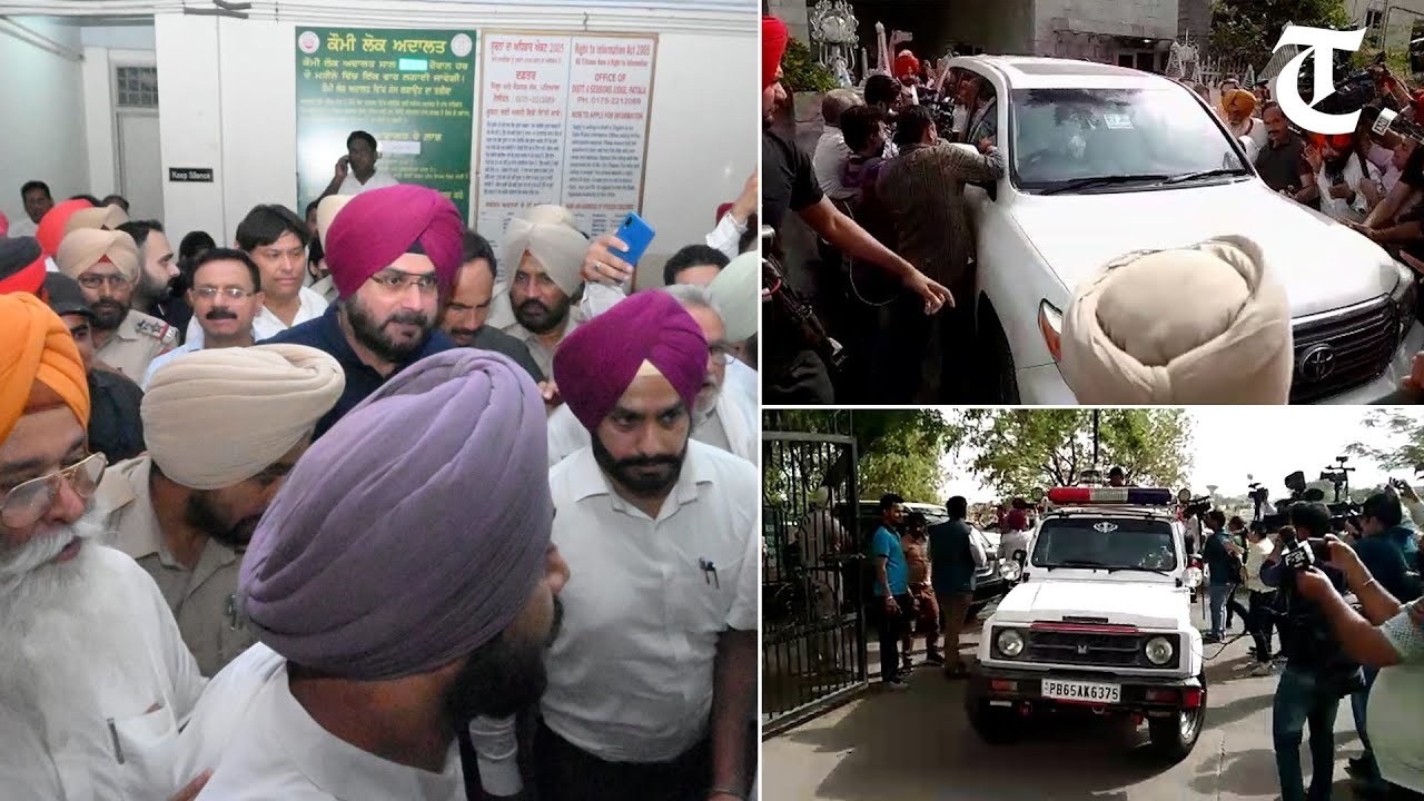 Navjot Singh Sidhu reaches Patiala Court; to surrender in road rage case