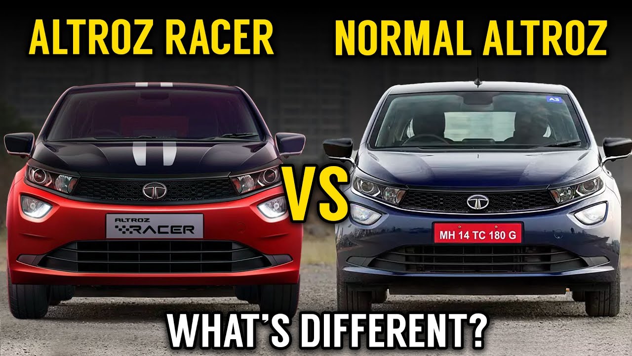 Altroz Racer Vs Altroz normal | What's different? | All changes in tata altroz racer 2023