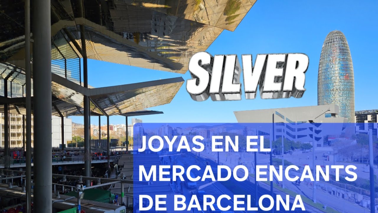 Busco Joyas en el Mercado ENCANTS DE BARCELONA y además Medallas de PLATA PURA