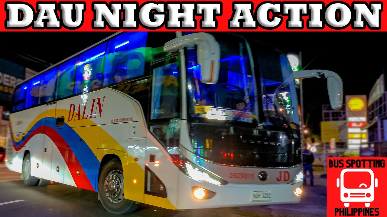 DAU BUS TERMINAL ENTRANCE NIGHT ACTION
