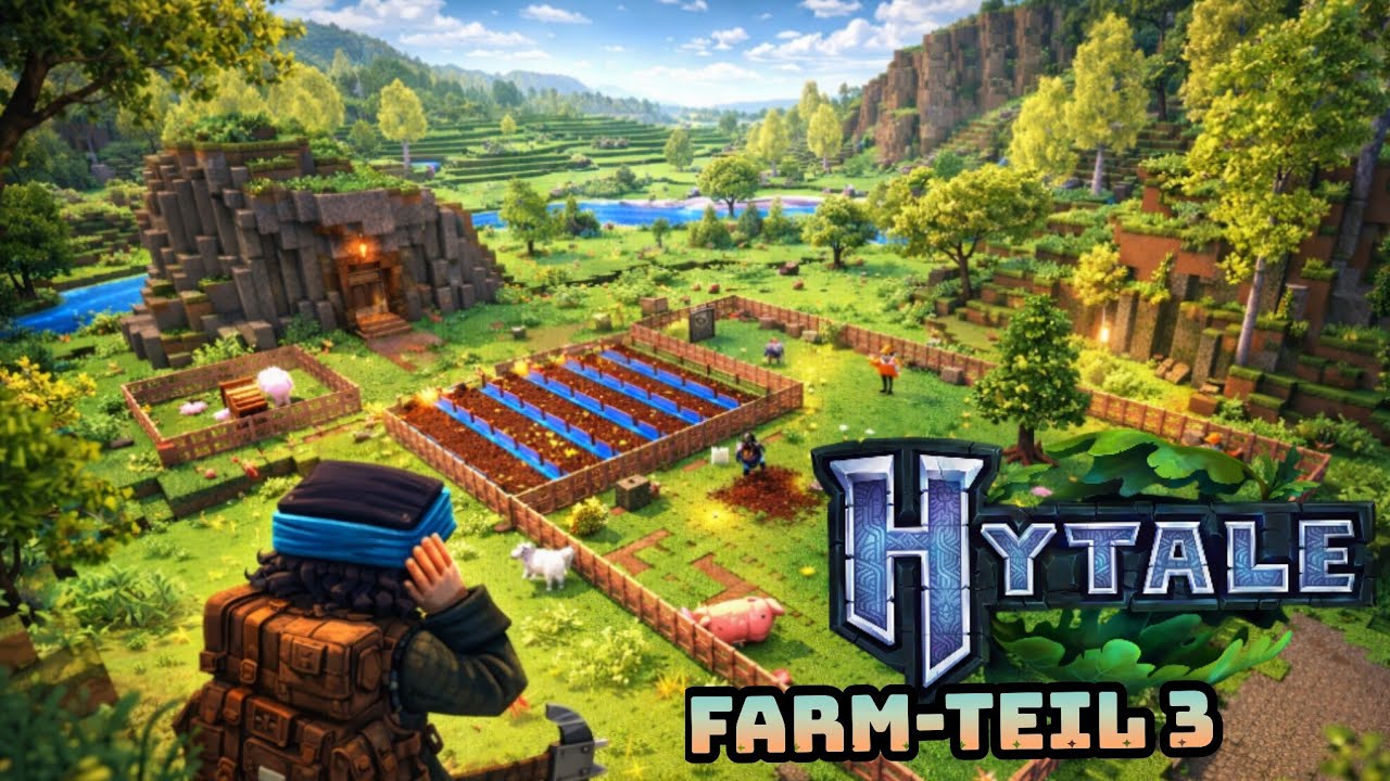 HYTALE Let’s Play Deutsch #021🌍 | Wir bauen unsere erste Base zur Farm um! - Teil 3
