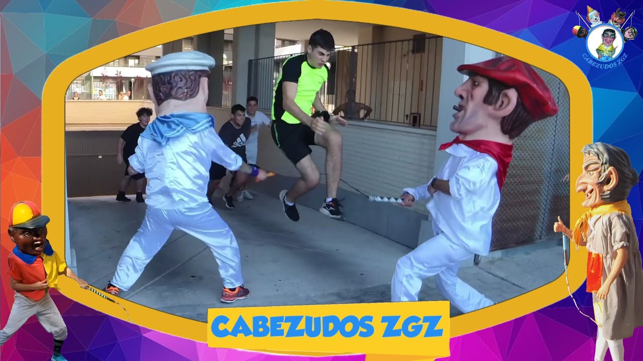 Cabezudos Parque Venecia (Viernes Tarde 30-06-2023)