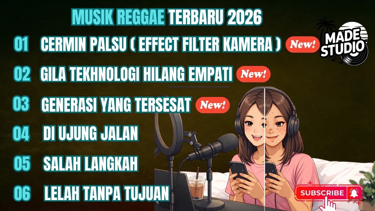 MUSIK REGGAE TERBARU 2026 | KUMPULAN LAGU REGGAE TERBARU FULL ALBUM, LAGU REGGAE TERBARU, LAGU REGE