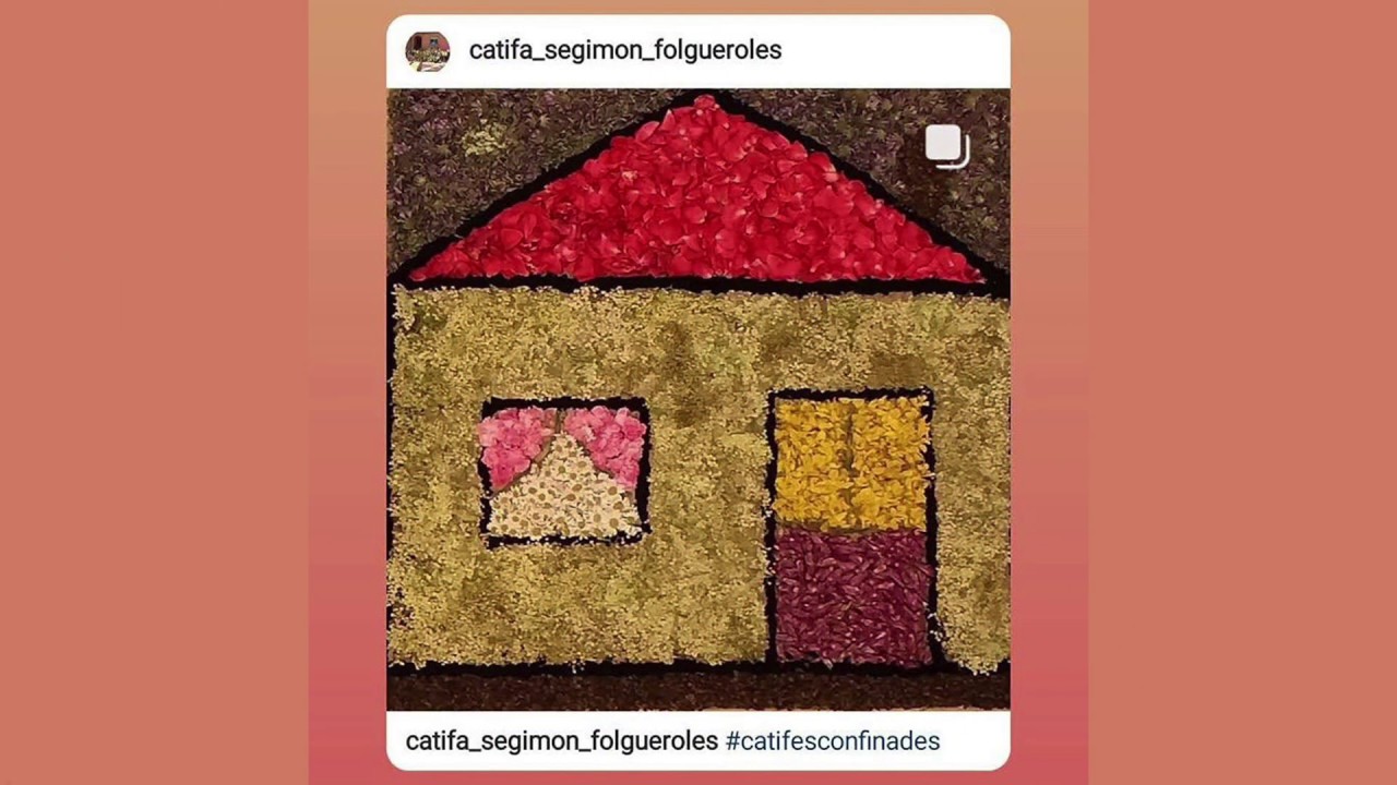 Resum imatges Catifes Confinades 2020