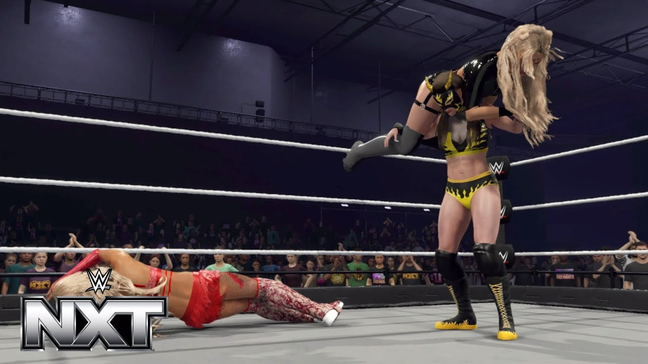 WWE 2K25 NXT - ELIMINATION CHAMBER QUALIFYNG MATCH - KARMEN VS BLAKE VS FLAMMER