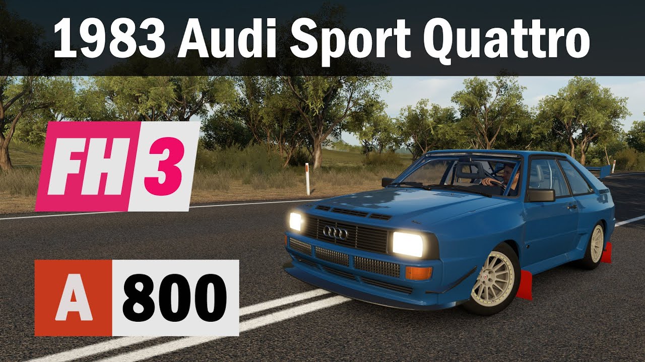 Forza Horizon 3 - 1983 Audi Sport Quattro, Race