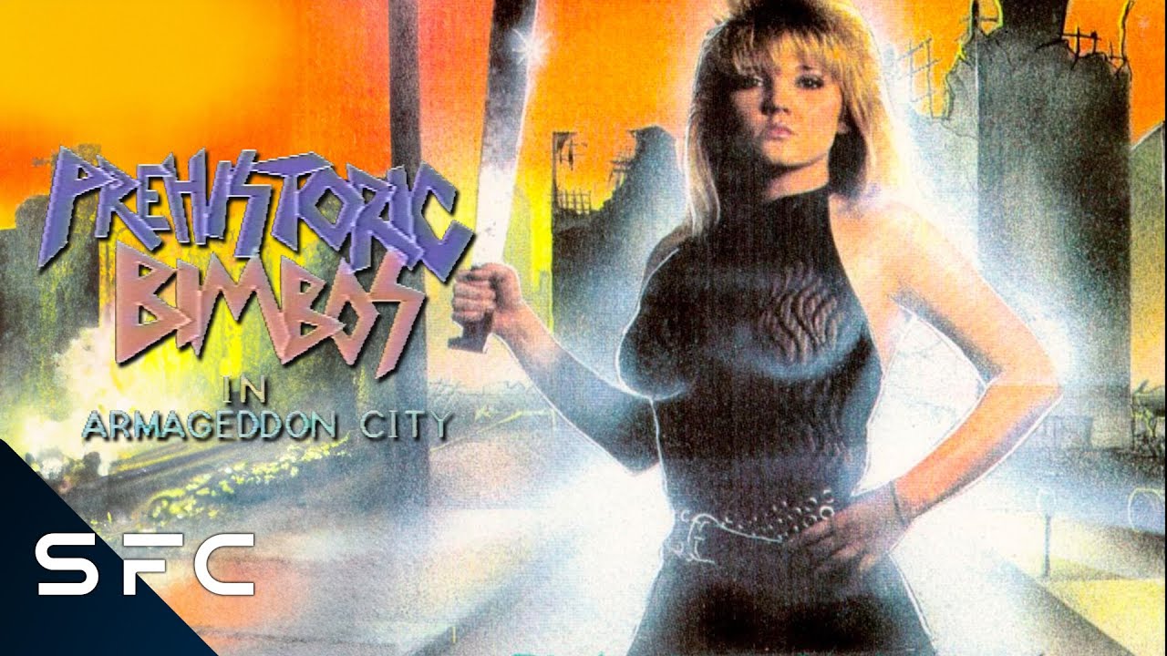Prehistoric Bimbos In Armageddon City | Full Movie | Crazy 90s Sci-Fi Comedy B-Movie | Tonia Monahan