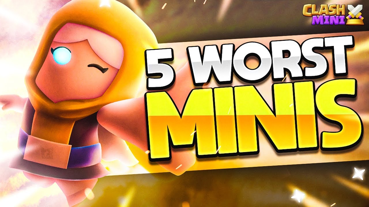 5 WORST Minis in Clash Mini