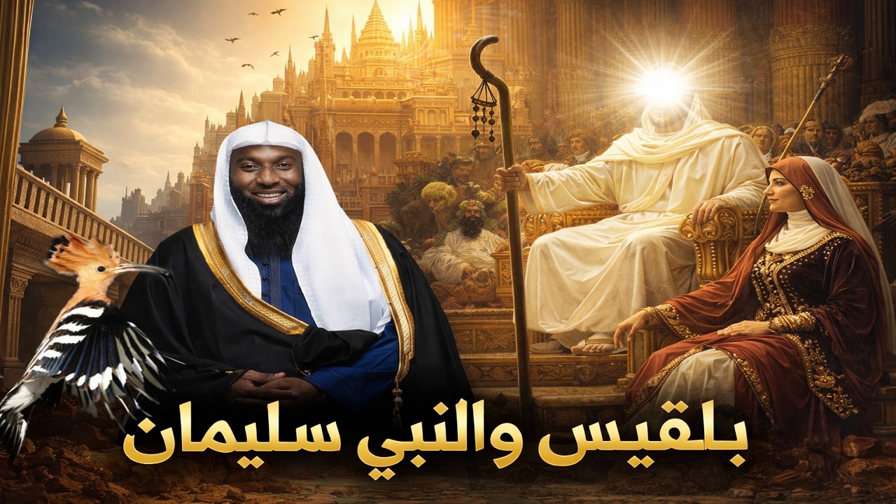 من اجمل قصص الانبياء -قصة سليمان عليه السلام مع الشيخ بدر المشاري | هدهد سليمان وبلقيس وعالم الجن