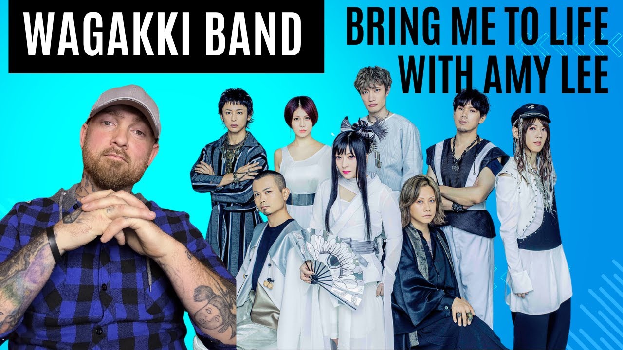 Wagakki Band - Bring Me To Life w/ Amy Lee - Evanescence Cover - REACTION (Japan)