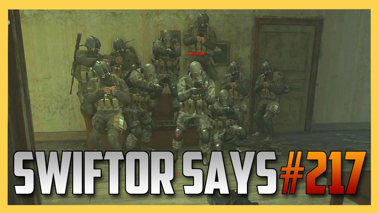 Swiftor Says WATCH TV! #217 (COD4 Remastered) | Swiftor
