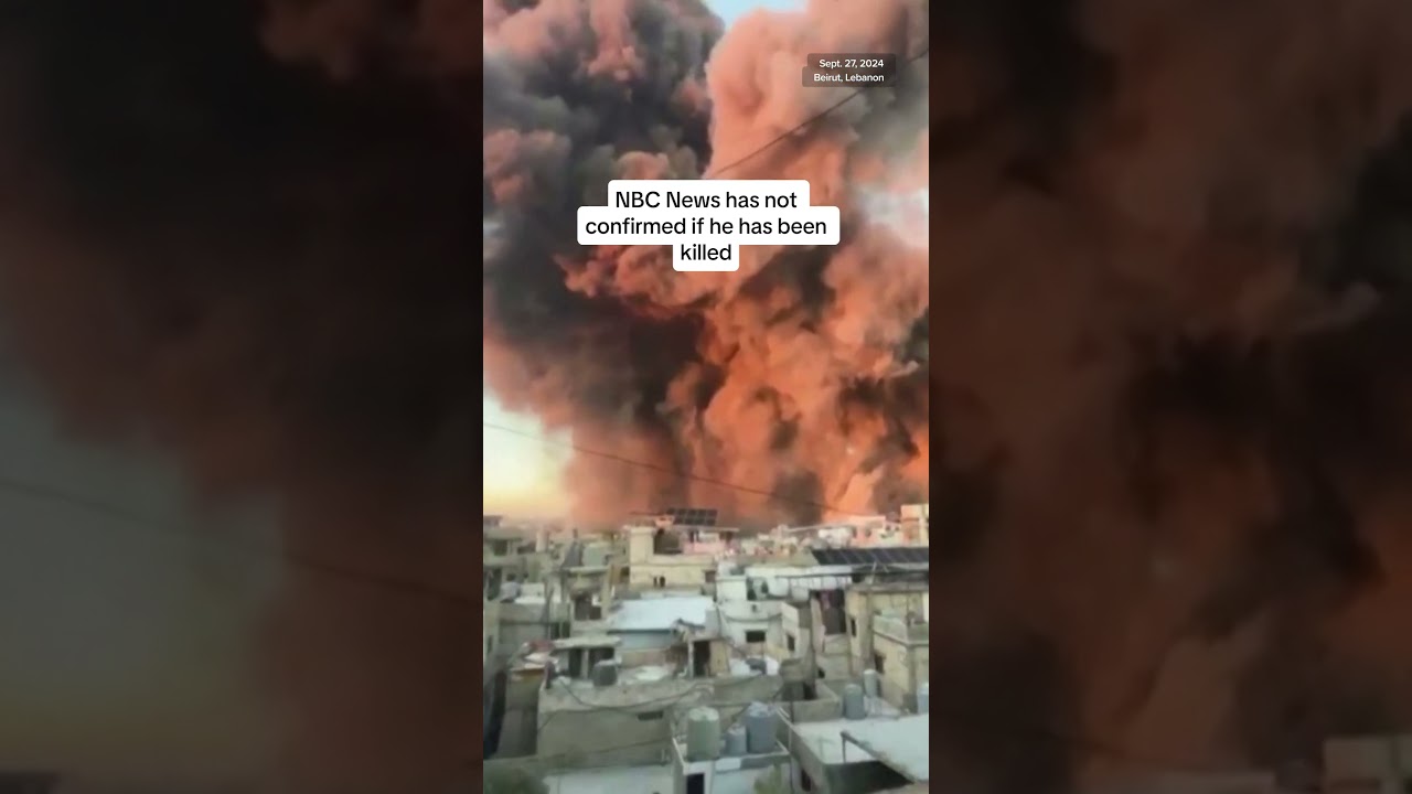 The Israeli military said it has struck Hezbollah's headquarters in Beirut