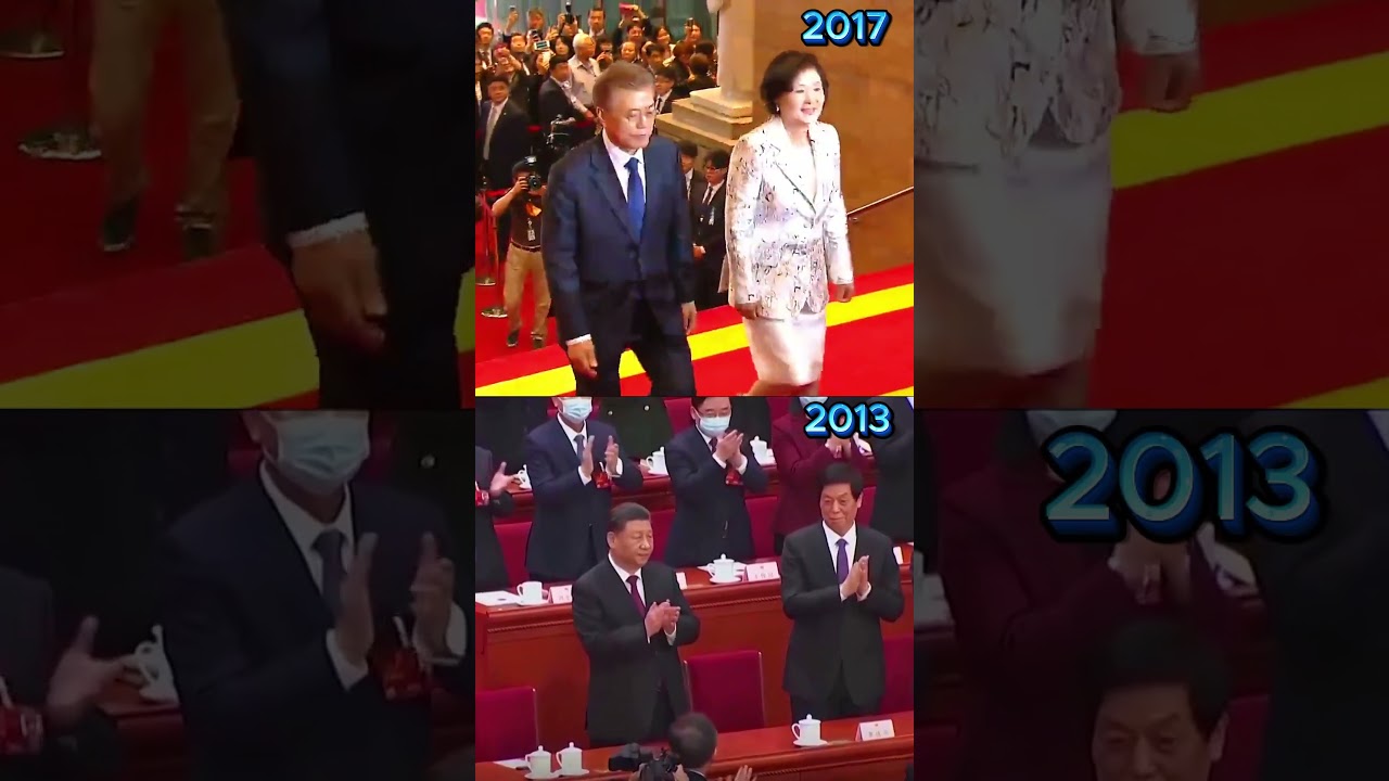 Xi Jinping vs Moon Jae-in | Inauguration Day Power Clash 🇨🇳🇰🇷