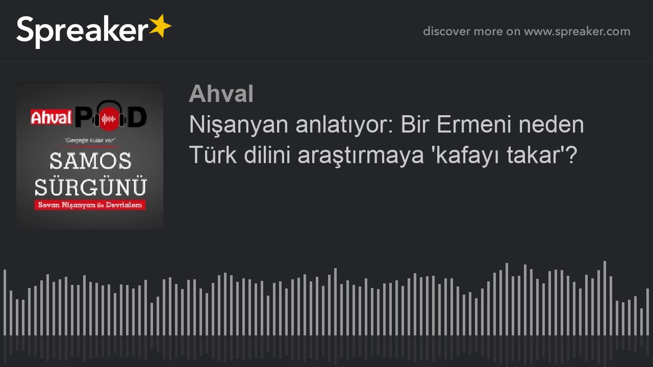 Nişanyan anlatıyor: Bir Ermeni neden Türk dilini araştırmaya 'kafayı takar'?