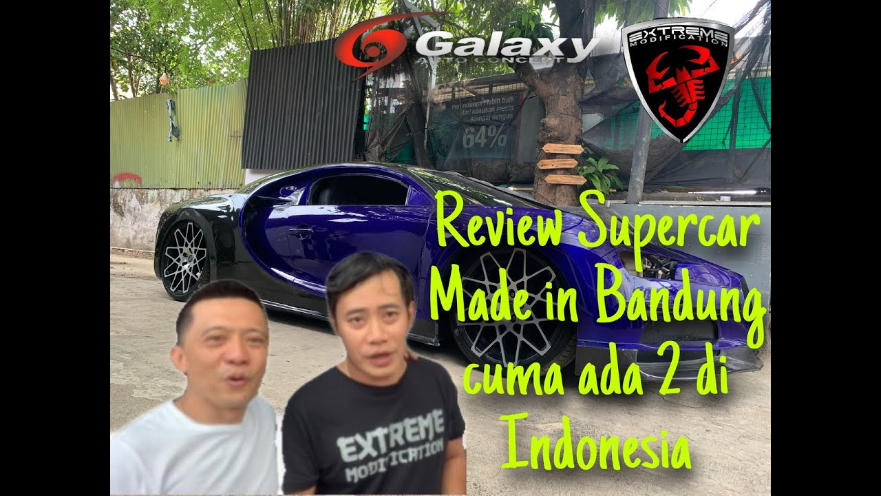 Review Collaboration Project Rep. Supercar Made in Bandung | Modifikasi Mobil