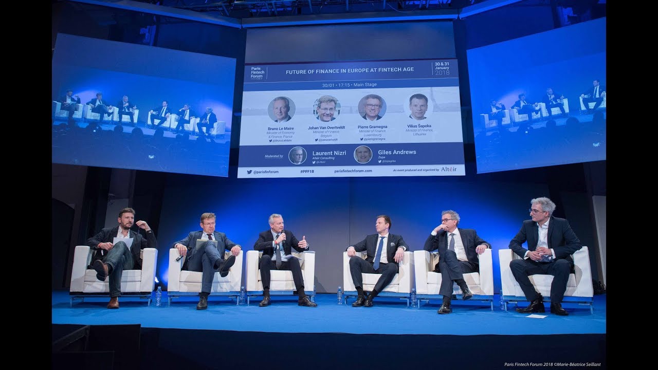 Paris Fintech Forum _ Panel Future of Finance in Europe at Fintech Age