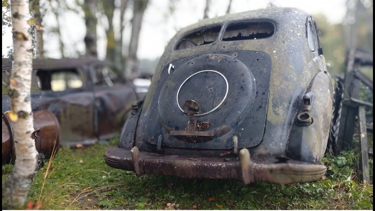 Opel Kapitän Rädda eller bara flytta vraket ? Sista delen
