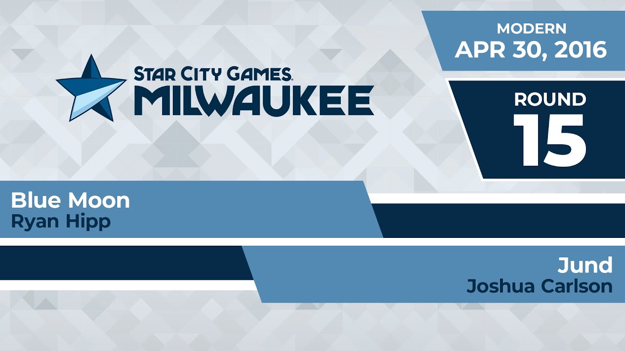 SCGMKE: Round 15 - Ryan Hipp vs Joshua Carlson | Modern