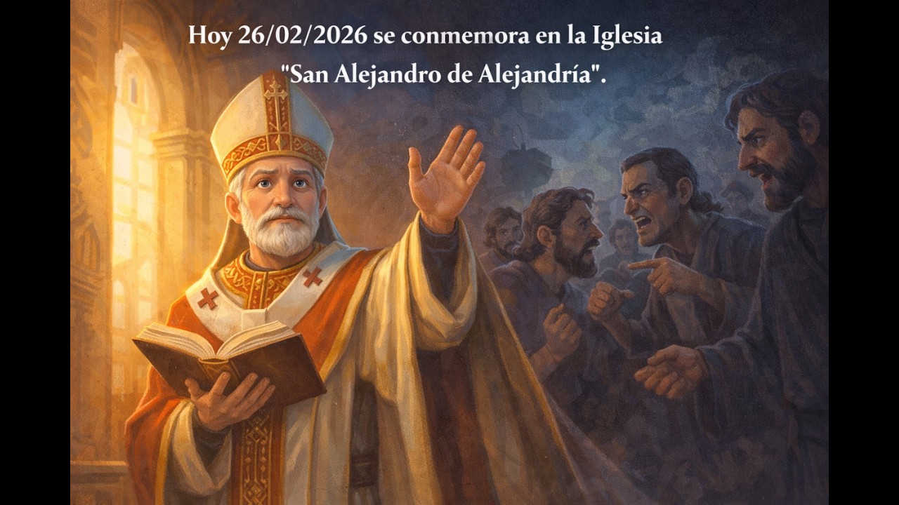 El Santo de hoy 26/02/2026 es San Alejandro de Alejandría: Resumen en 5 Minutos