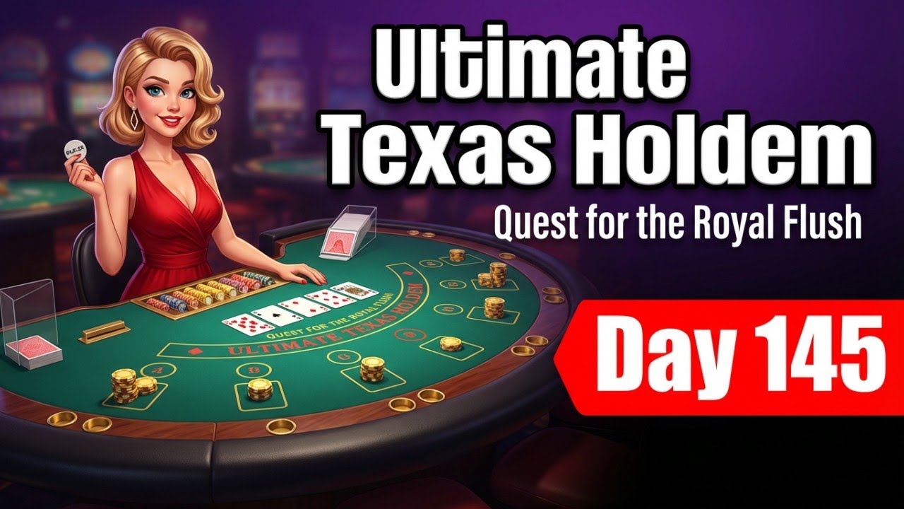 ULTIMATE TEXAS HOLD'EM - День 145. Новые друзья, огромные банки!
