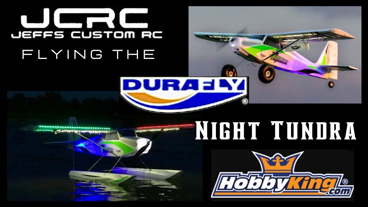 Durafly Night Tundra (PNF) STOL/Sports Model w/Full LED Lighting System EPO 1300mm (51