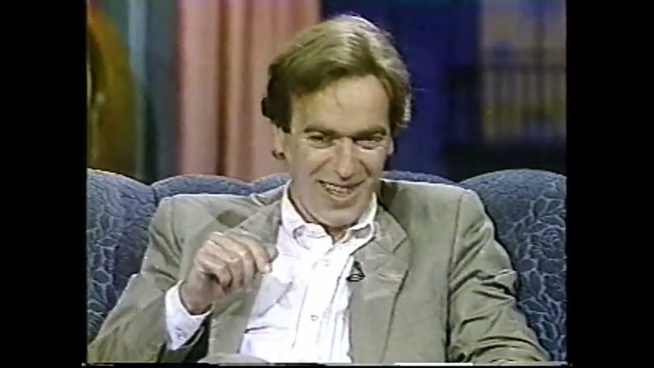 Martin Amis promoting 