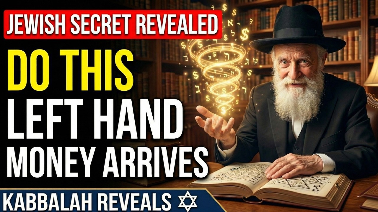 Jews' Secret: LEFT HAND Ritual Every Morning = Endless Money! Kabbalah