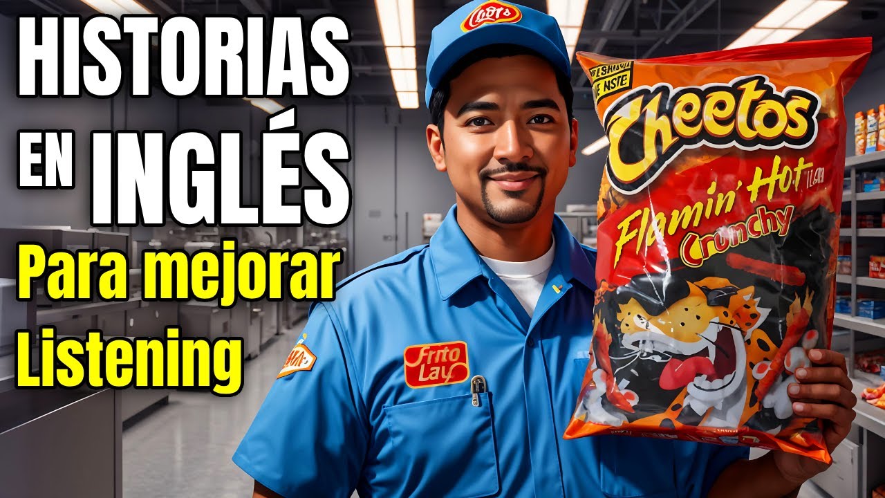 El Secreto detrás de los Flamin' Hot Cheetos | Historias Cortas para Aprender INGLÉS✔️