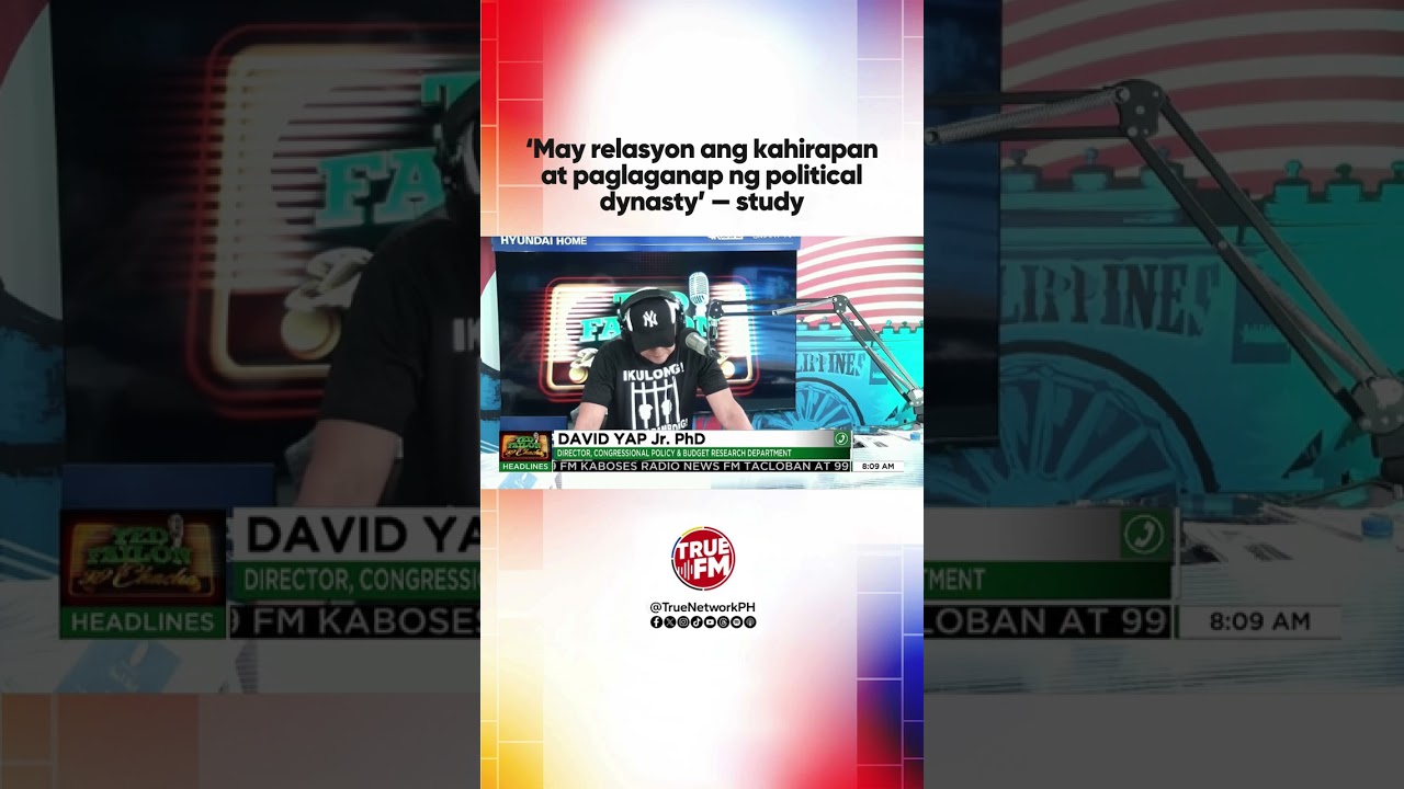 ‘May relasyon ang kahirapan at paglaganap ng political dynasty’ — study | Ted Failon & DJ Chacha