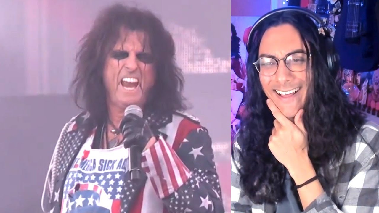 HILARIOUS! Alice Cooper - Elected - LIVE IN HOLLYWOOD (Reaction)