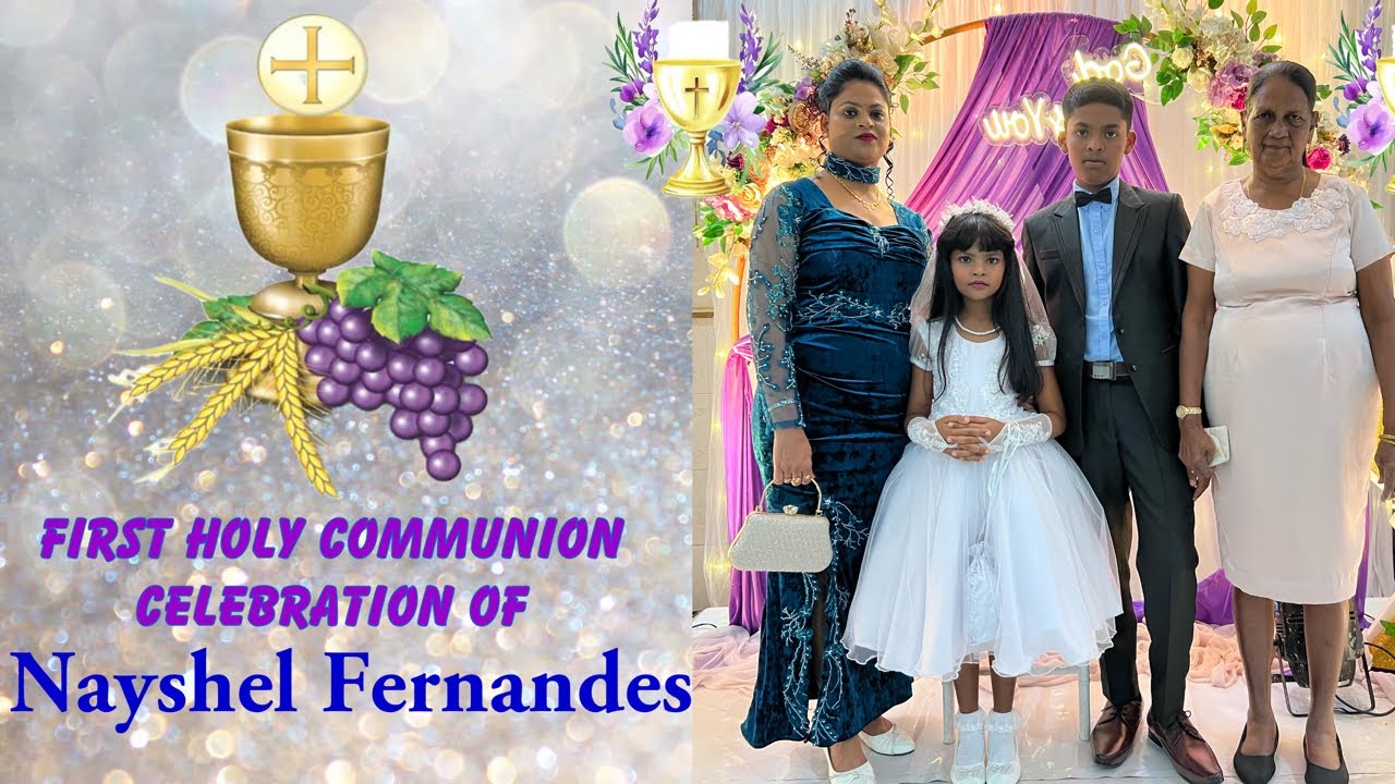 Nayshel’s Communion Celebration✝️🍇🌿✨ |#communion #party #goanvlogger #goan #catholic #konkanivlog 