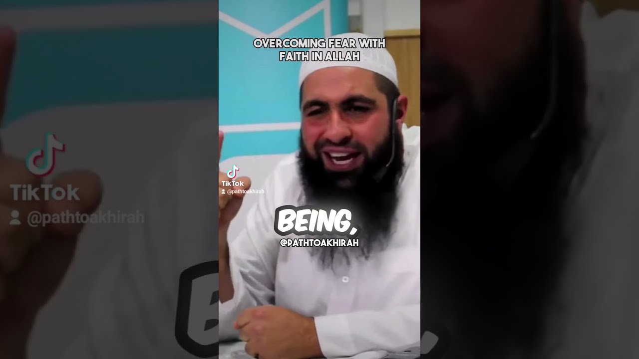 Overcoming Fear With Faith In Allah Mohamed Hoblos #allah #fear #muslim