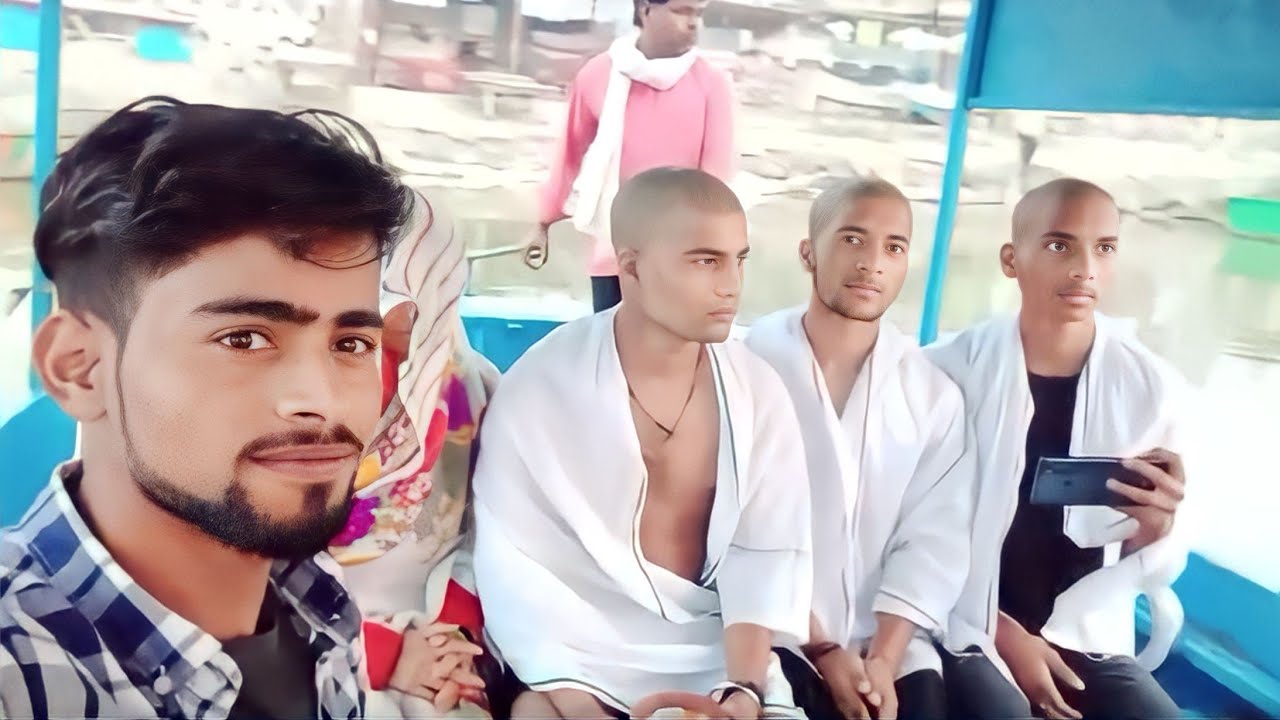तीनों भाईयों ka टकला हुआ ?? || I Miss You papa🥺😭 #Bankar vlogs 2.0          #viral #sad #vlog